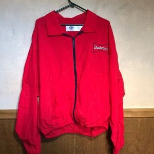 Budweiser windbreaker. Size XL. Condition 8/10